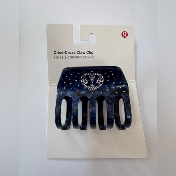 Lululemon Criss-Cross Claw Clip *Rhinestones - Picture 4 of 5